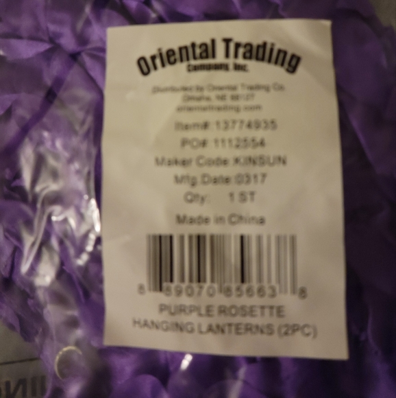 Hanging lanterns - Picture 4 of 4